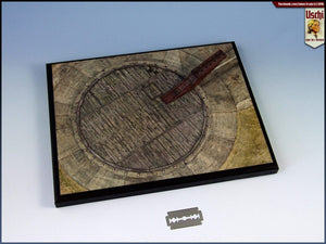 Diorama d&amp;#39;exposition Uschi 3046 Luftwaffe Compass Swing Ramp circulaire 1/72 – imagen 2