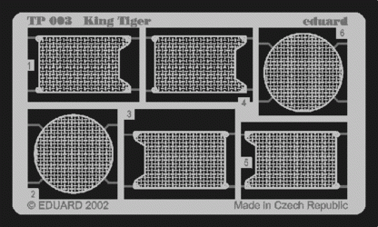 Eduard TP003 King Tiger 1/35 Tamiya