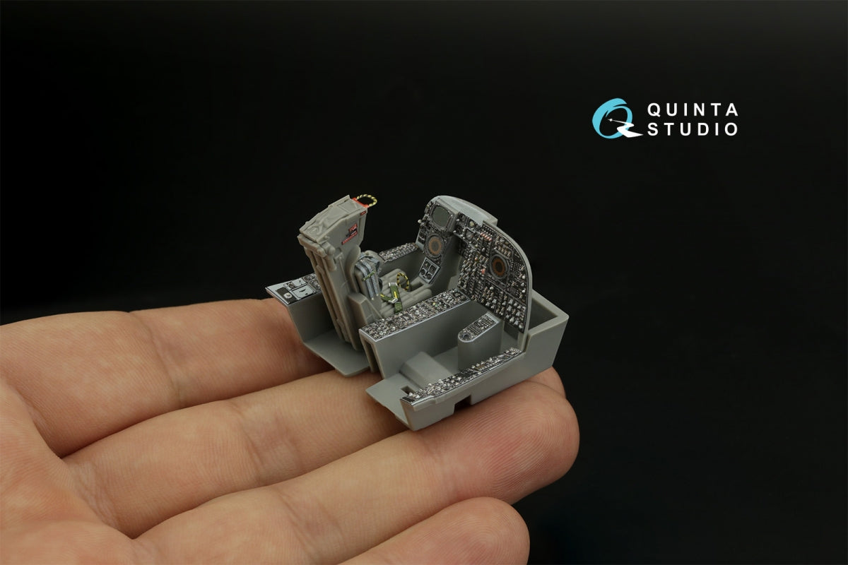 Intérieur imprimé en 3D et coloré sur papier décalcomanie Quinta Studio QD48372 A-6A (Kinetic) 1/48 – image 11