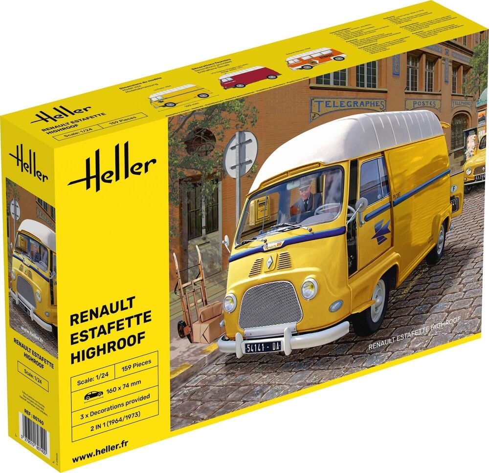 Heller 80740 Renault Estafette toit haut 1/24 – image 2