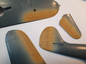 Masques Omask 64003 P-39/P-400 pour surfaces de contrôle (pour Eduard) 1/48 – image 5