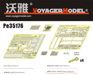 Voyager modèle PE35176 seconde guerre mondiale Hetzer Mittlere production pour TAMIYA35285 1/35