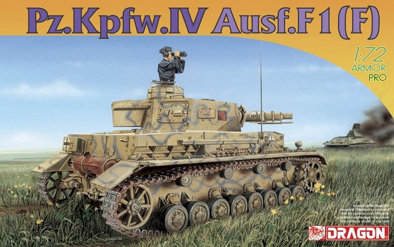Voyager modèle PE72044 WWII allemand Pz.Kpfw.IV Ausf.F1 pour DRAGON 7231 1/72 – imagen 2