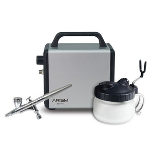 Kit Sparmax 1MSETSS Arism Mini : tuyau de 2 m, HB-040, pot de nettoyage pour aérographe