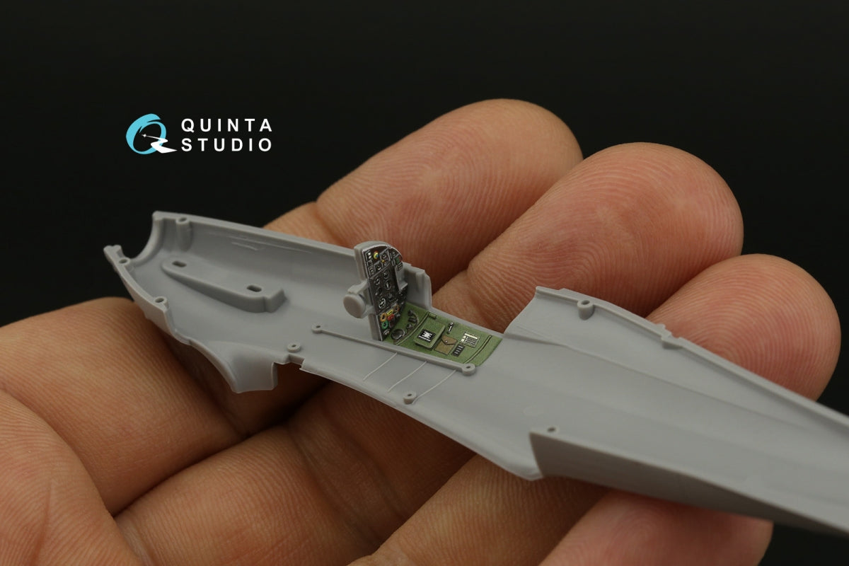 Intérieur coloré imprimé en 3D sur papier décalcomanie pour la famille Hurricane Mk.I de Quinta Studio QD72113 (Arma Hobby) à l&amp;#39;échelle 1/72 – immagine 9