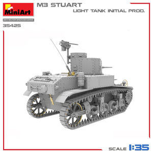 MiniArt 35425 M3 STUART CHAR LÉGER, PRODUCTION INITIALE 1/35 – imagen 6