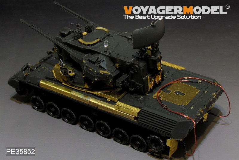 Maquette Voyager PE35852 Guépard allemand moderne A1 SPAAG Basic pour MENG TS-030 1/35 – image 5