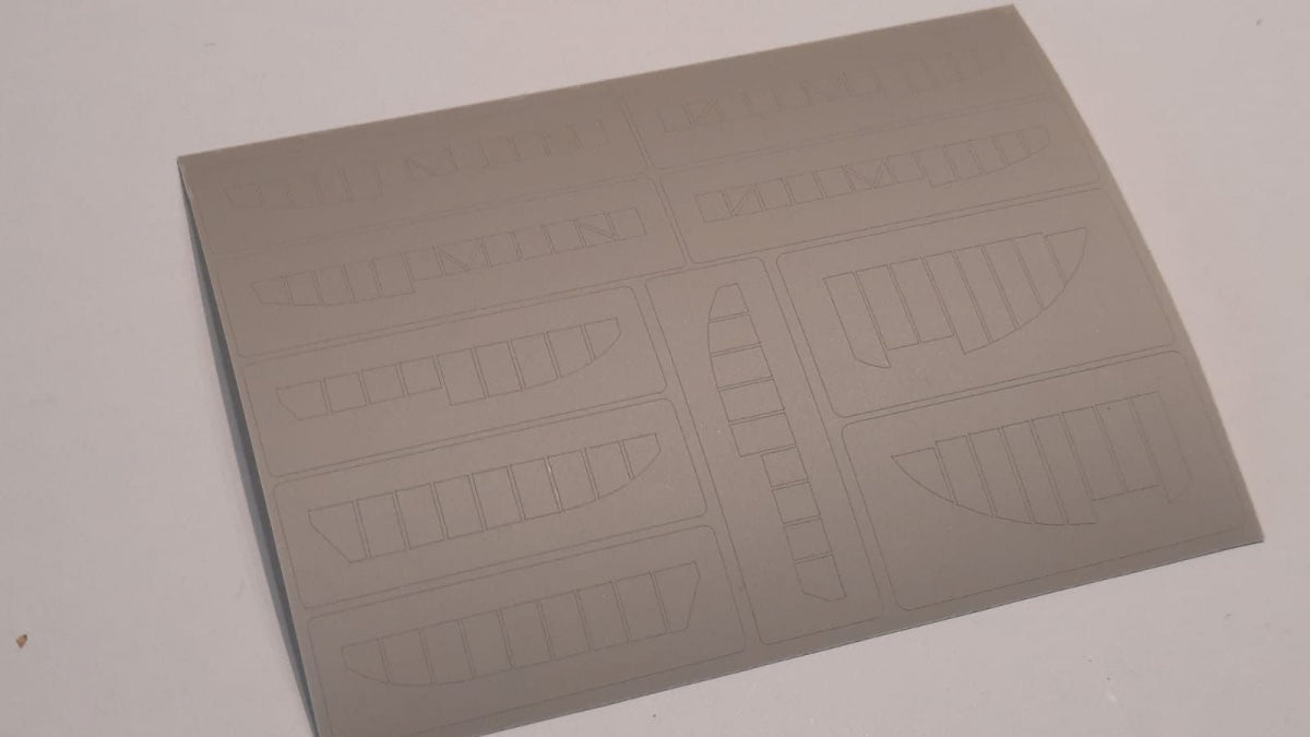 Masques Omask 64003 P-39/P-400 pour surfaces de contrôle (pour Eduard) 1/48 – image 2