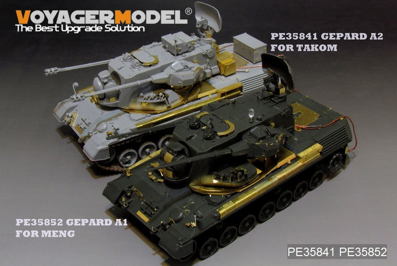 Maquette Voyager PE35852 Guépard allemand moderne A1 SPAAG Basic pour MENG TS-030 1/35 – image 12