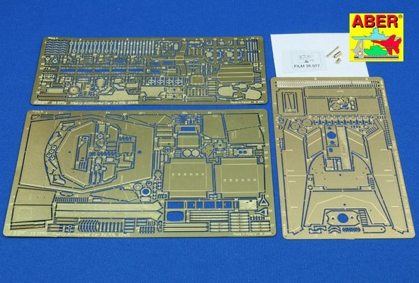 Aber 35077 Sd.Kfz. 234/3 (automitrailleuse lourde avec canon de 7,5 cm) (ITA) (1/35)