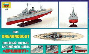 Zvezda 9039 Cuirassé Dreadnought (1/350) – Bild 10