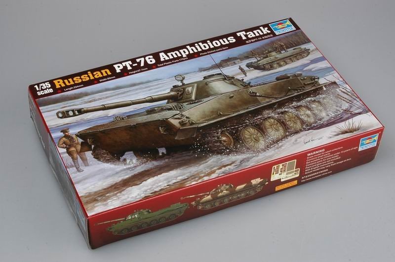 Trumpeter 00380 Char amphibie léger russe PT-76 (1/35) – image 2