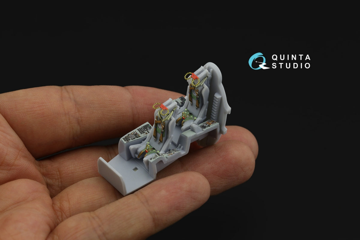 Intérieur imprimé en 3D et coloré sur papier décalcomanie Quinta Studio QD72095 Blackburn Buccaneer S.2C (Airfix) 1/72  – immagine 6