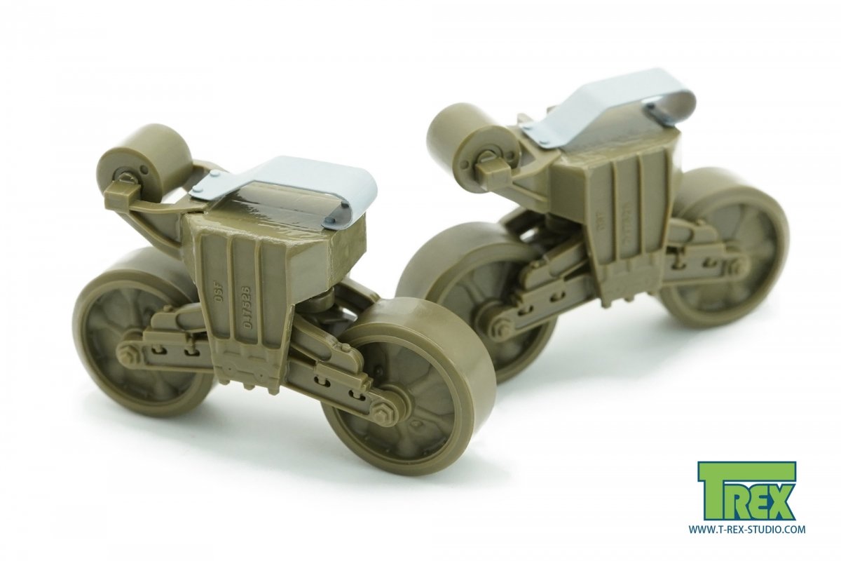 Kit de patins de chenille T-Rex Studio TR35045 (version récente) pour la famille M4 au 1/35 – image 2