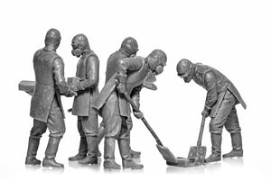 ICM 35903 Tchernobyl 3. Nettoyeurs de décombres (5 figurines) 1/35 – Bild 4