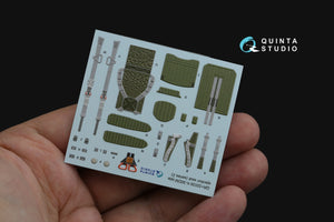 Quinta Studio QR+32039 K-36DM Series2 (late) ejection seat (for MiG-29, MiG-31, Su-27, Su-33, Su-34 aircraft since 2008) (All kits) 1/32 – zdjęcie 4