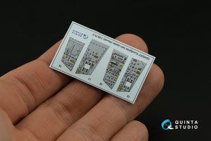 Intérieur coloré imprimé en 3D sur papier décalcomanie pour Eurofighter biplace Quinta Studio QD48307 (Revell) 1/48 – immagine 7