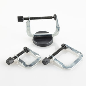 Jeu de 3 serre-joints à vis Heller 99003 avec base magnétique – immagine 2