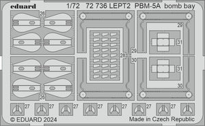 Baie à bombes Eduard 72736 PBM-5A ACADEMY 1/72