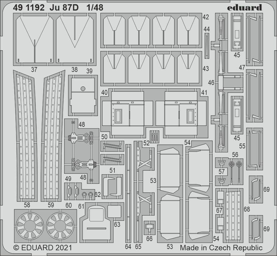 Eduard BIG49301 Ju 87D HASEGAWA/HOBBY 2000 1/48 – image 3