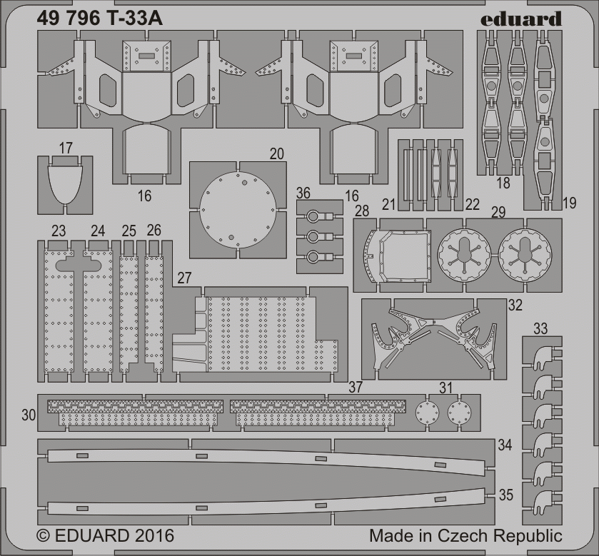 Eduard 49796 T-33A GREAT WALL HOBBY 1/48 – image 2
