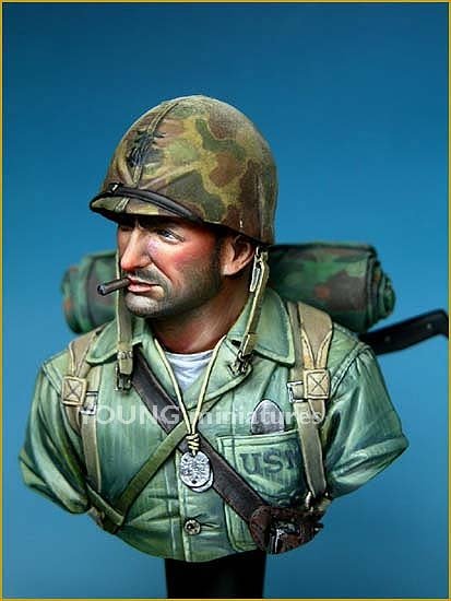 Young Miniatures YM1813 SUSMC IWOJIMA 1945 1/10 – image 7