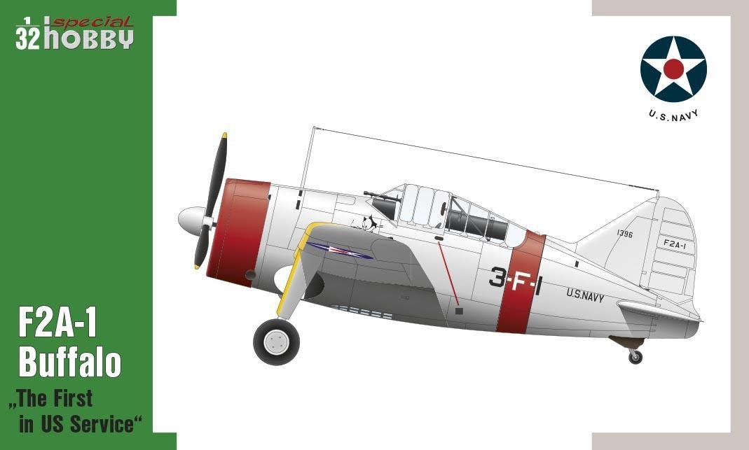 Special Hobby 32064 F2A-1 Buffalo « Le premier en service aux États-Unis » 1/32