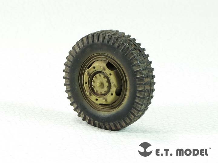 ET Model ER35-065 Roues de route lestées Type 1 pour Sd.Kfz.234 allemand de la Seconde Guerre mondiale pour DRAGON 1/35 – immagine 2
