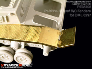Modèle Voyager PE35108 Pz.kPfw. Garde-boue IV Ausf B/C (pour DRAGON 6297) 1/35 – immagine 4