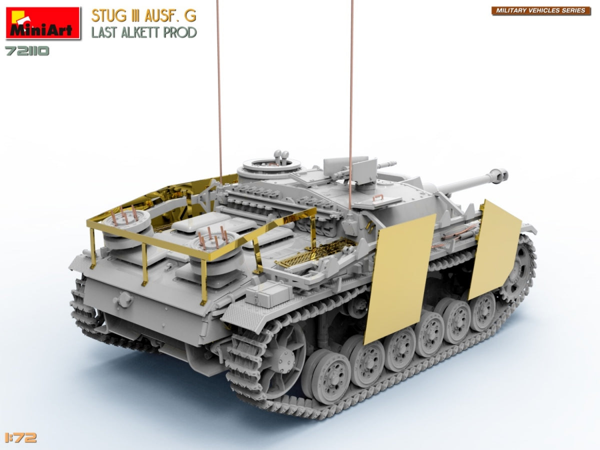 MiniArt 72110 StuG III Ausf. G Dernier Alkett Prod 1/72  – immagine 8