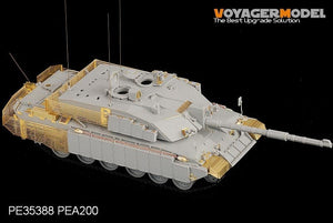 Maquette Voyager PE35388 Char de combat principal britannique moderne Challenger 2 pour TRUMPETER 001522 1/35 – immagine 5