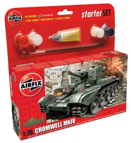 Airfix 55109 Char de croisière Cromwell Mk.IV (Kit de démarrage) 1/76