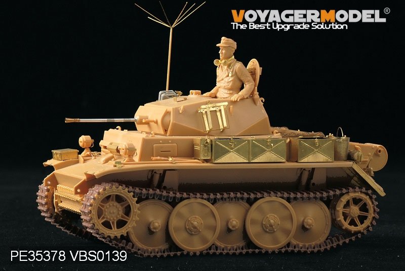 Voyager modèle PE35378 WWII allemand PzKpfw.II.Ausf.L Luch Version tardive de base pour kit Tasca 1/35 – immagine 6