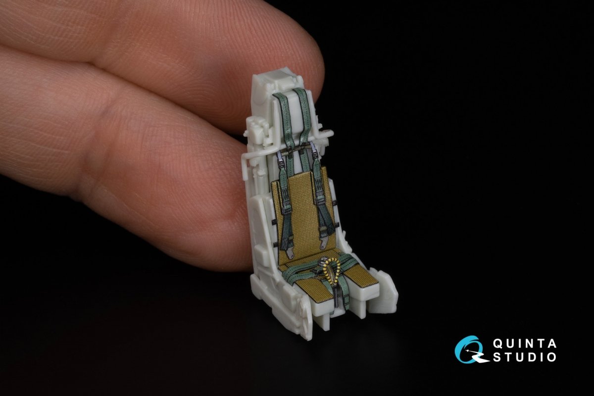 Intérieur imprimé en 3D et coloré sur papier décalcomanie pour Eurofighter monoplace Quinta Studio QD48306 (Revell) à l&amp;#39;échelle 1/48  – Bild 12