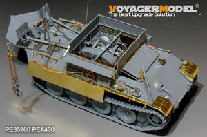 Maquette Voyager PE35960 Bergepanther Ausf.G Basic allemand de la Seconde Guerre mondiale pour TAKOM 2107 au 1/35  – immagine 10