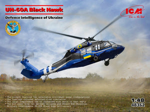 ICM 48362 UH-60A Black Hawk Renseignements de défense de l&amp;#39;Ukraine 1/48