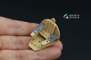 Intérieur coloré imprimé en 3D sur papier décalcomanie Quinta Studio QD48512 FW Triebflugel (loisir amusant) 1/48 – immagine 7