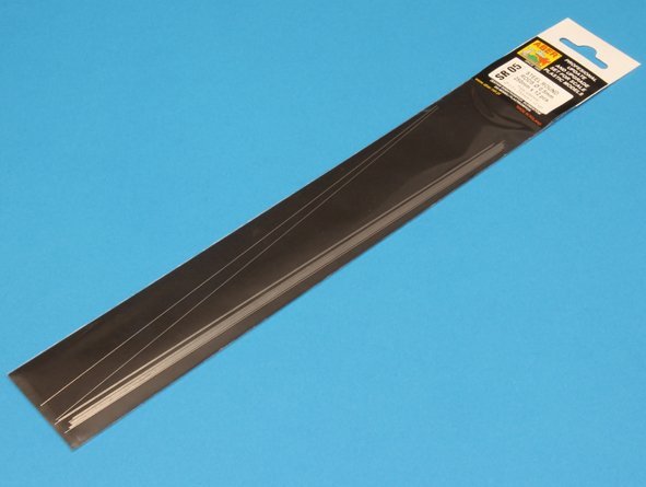 Tiges rondes en acier Aber SR05, longueur 0,5 mm, 250 mm x 12 pièces. – immagine 3