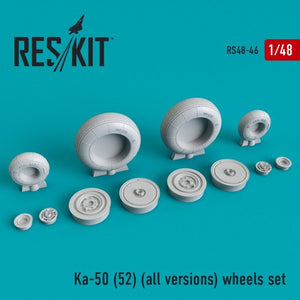 RESKIT RS48-0046 Ka-50 (52) (all versions) wheels set 1/48