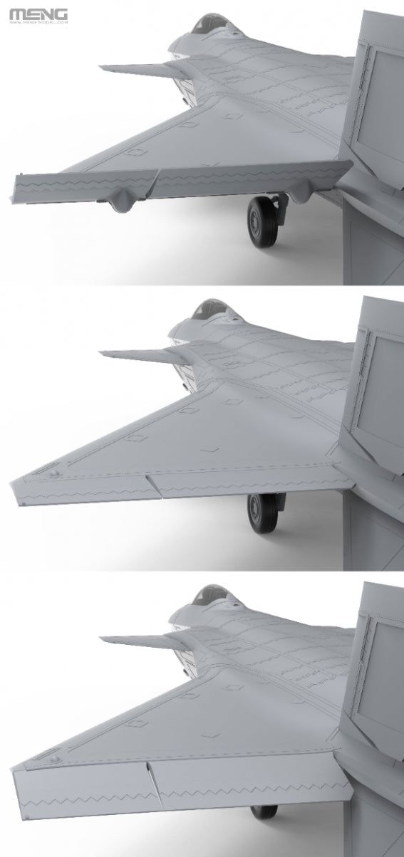 Meng LS-002 Chasseur furtif chinois J-20 1/48 – image 12