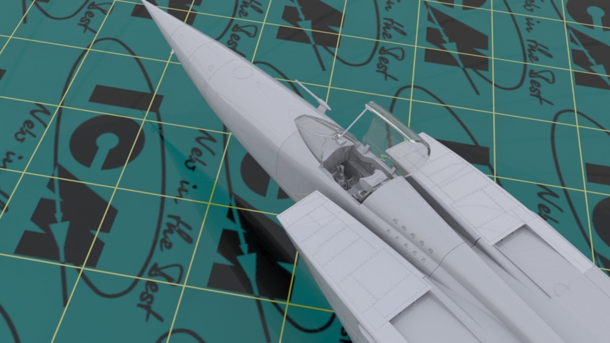 ICM 48904 MiG-25 RBF, avion de reconnaissance soviétique (1/48) – image 3