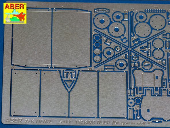 Aber 35K12 Pz.Kpfw. VI, Ausf.B (Sd.Kfz. 182) King Tiger (tourelle Henschel) (1/35) – immagine 7