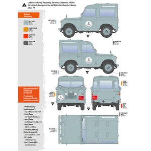 AK Interactive AK35013 LAND ROVER 88 SERIES IIA BREAK 1/35 – image 21