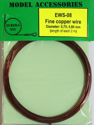 Fils de cuivre fins Eureka XXL EWS-08 0,75 mm / 0,80 mm