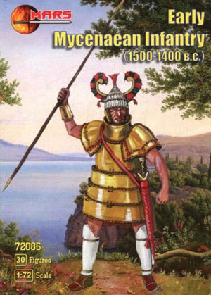 Mars 72086 Infanterie mycénienne ancienne (30 figs) (1/72)