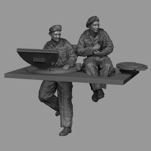 Ensemble de tourelle de char Sherman britannique Panzer Art FI35-215 Pixie suit 1/35 – image 2