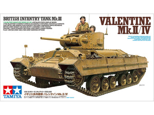 Tamiya 35352 Char d&amp;#39;infanterie britannique Mk. III Valentine Mk. II/IV 1/35 – immagine 2