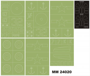 Montex MM24020 F6F-5 HELLCAT pour AIRFIX A19004 1/24