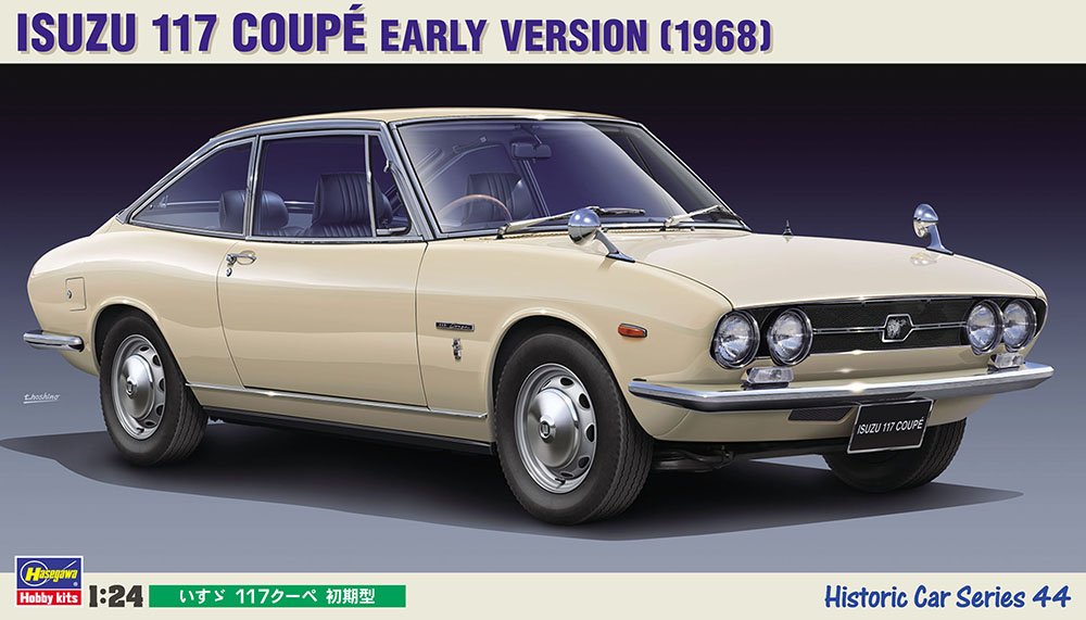 Hasegawa HC44 Isuzu 117 Coupé Première Version (1968) 1/24
