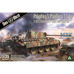 Das Werk DW35011 Panther Ausf.A Début / Milieu 1/35